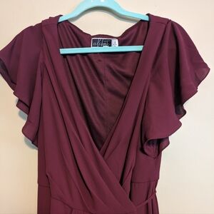 DB Long Bridesmaid Dress